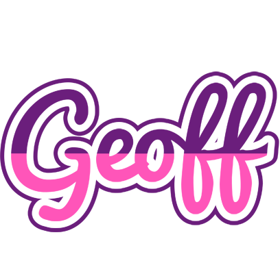 Geoff cheerful logo