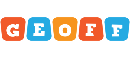 Geoff comics logo