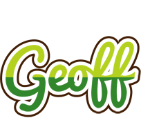 Geoff golfing logo