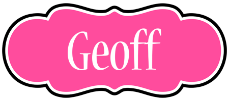 Geoff invitation logo