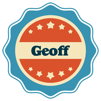 Geoff labels logo