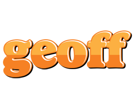 Geoff orange logo