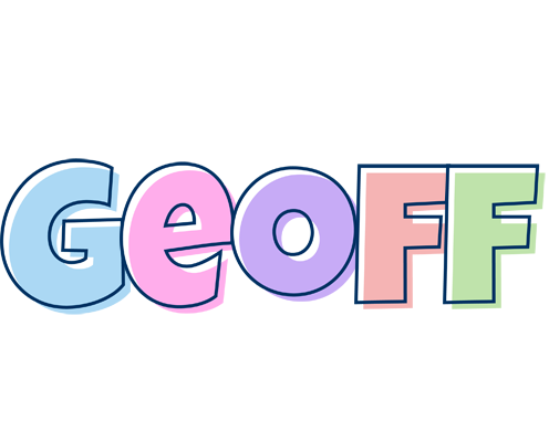 Geoff pastel logo