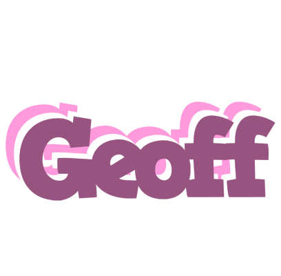 Geoff relaxing logo