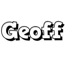 Geoff snowing logo