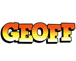 Geoff sunset logo