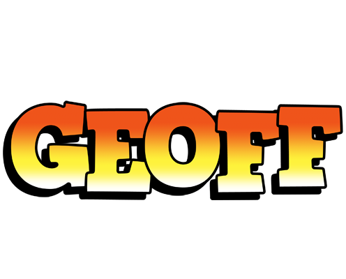Geoff sunset logo