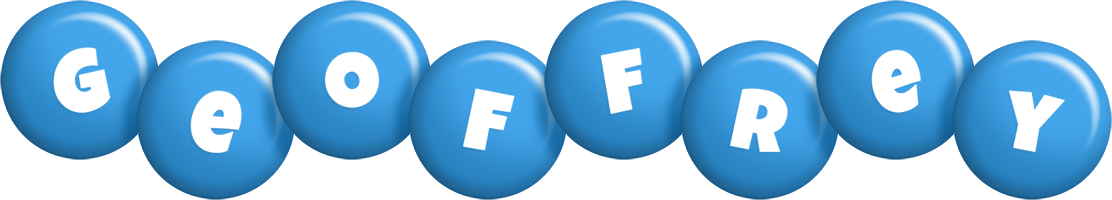 Geoffrey candy-blue logo