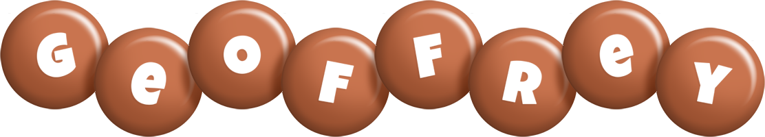 Geoffrey candy-brown logo