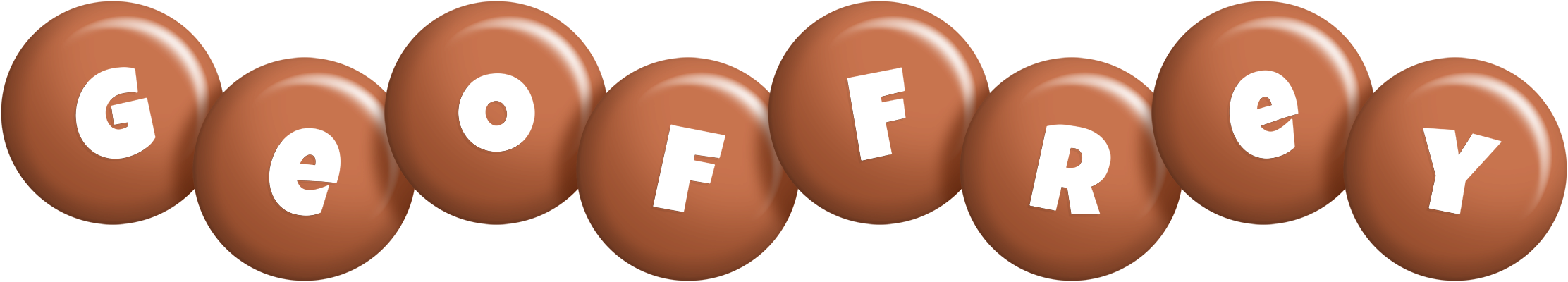 Geoffrey candy-brown logo