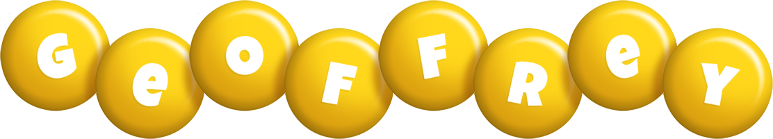 Geoffrey candy-yellow logo