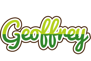 Geoffrey golfing logo