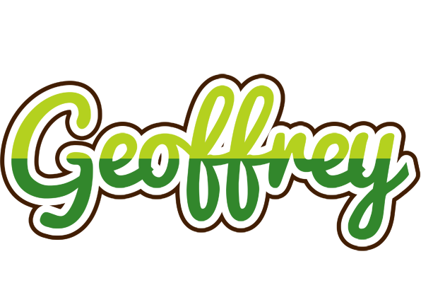 Geoffrey golfing logo