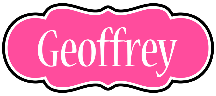 Geoffrey invitation logo