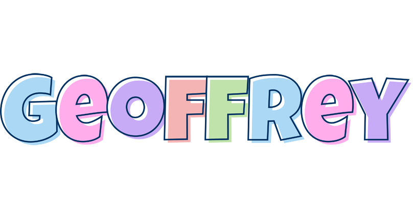 Geoffrey pastel logo