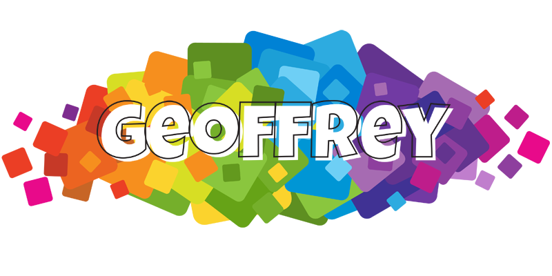 Geoffrey pixels logo