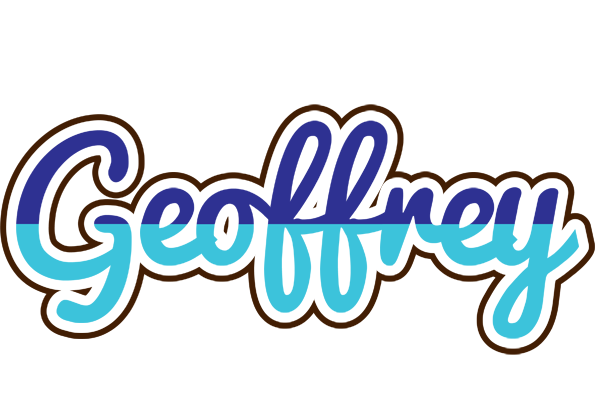 Geoffrey raining logo