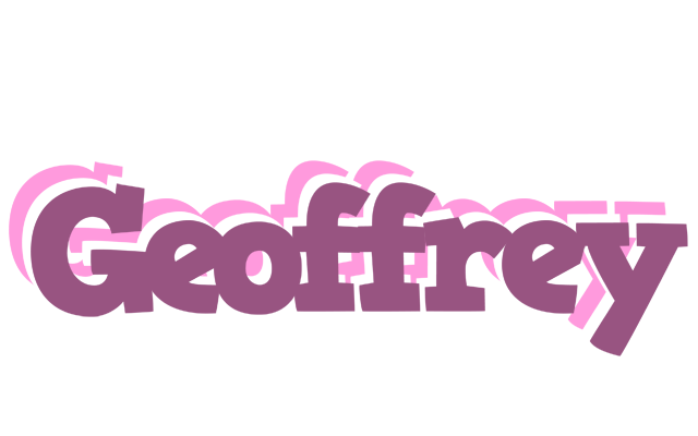 Geoffrey relaxing logo