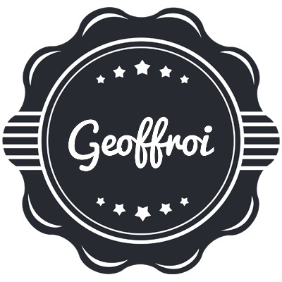 Geoffroi badge logo