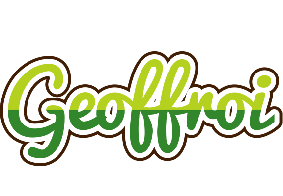 Geoffroi golfing logo