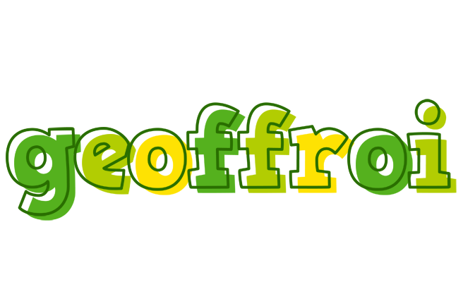 Geoffroi juice logo