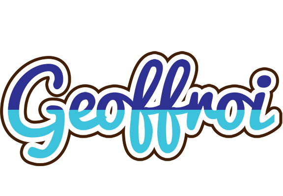 Geoffroi raining logo