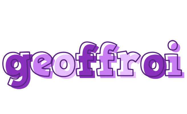 Geoffroi sensual logo