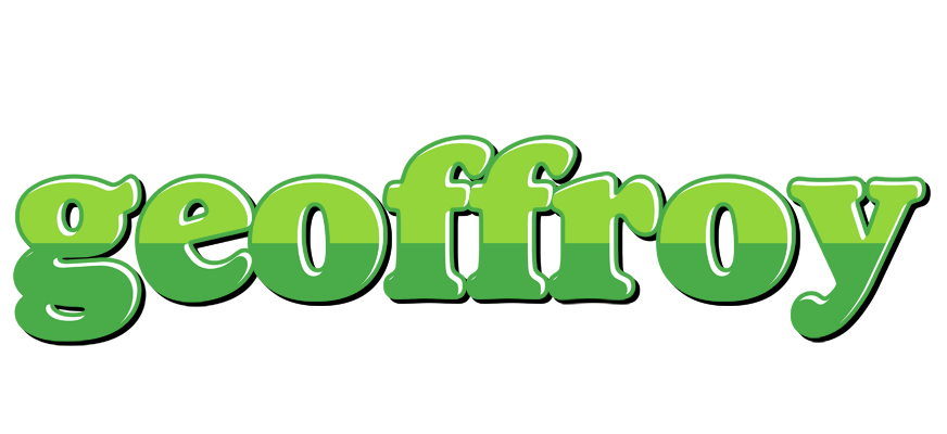 Geoffroy apple logo