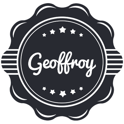 Geoffroy badge logo
