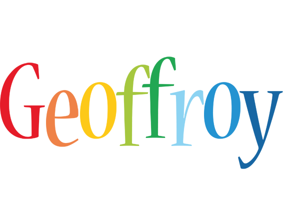 Geoffroy birthday logo