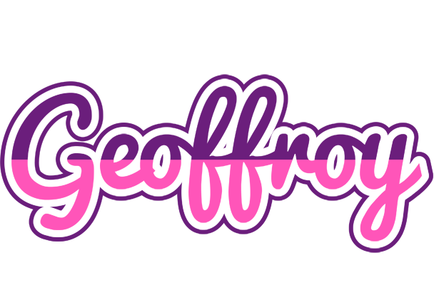 Geoffroy cheerful logo