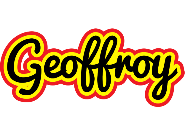 Geoffroy flaming logo