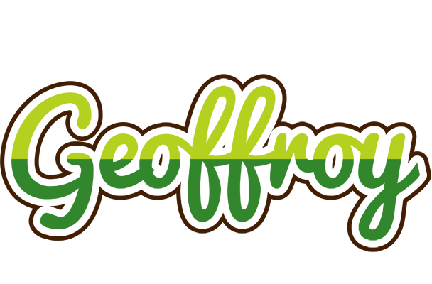 Geoffroy golfing logo