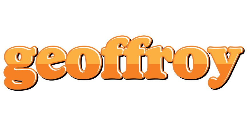 Geoffroy orange logo