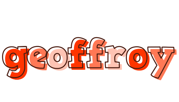 Geoffroy paint logo