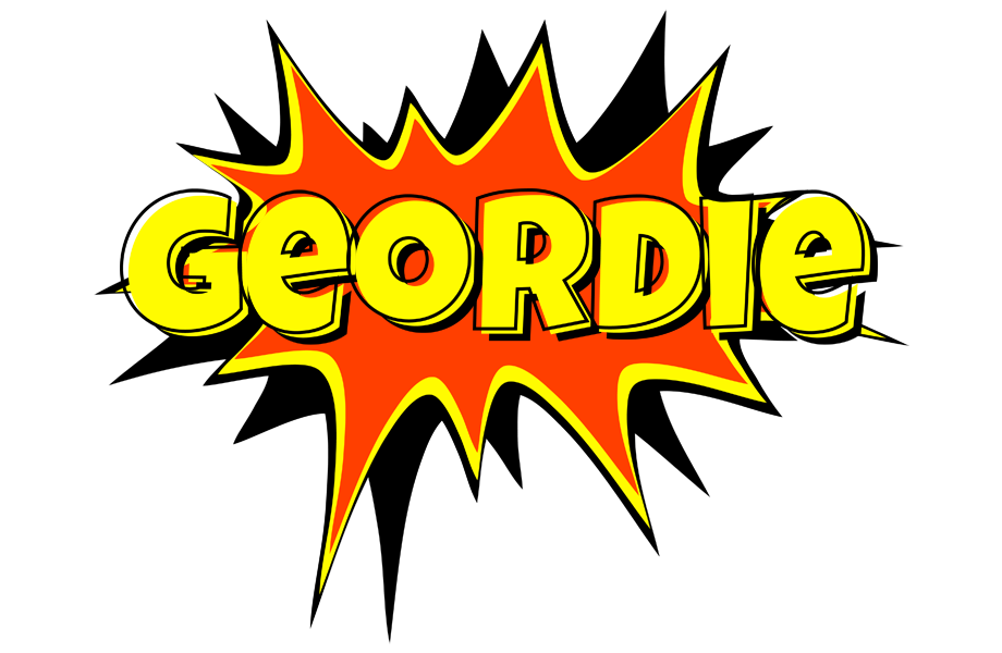 Geordie bazinga logo