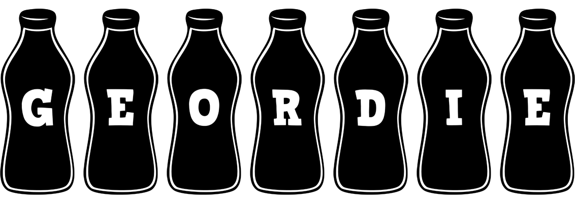 Geordie bottle logo