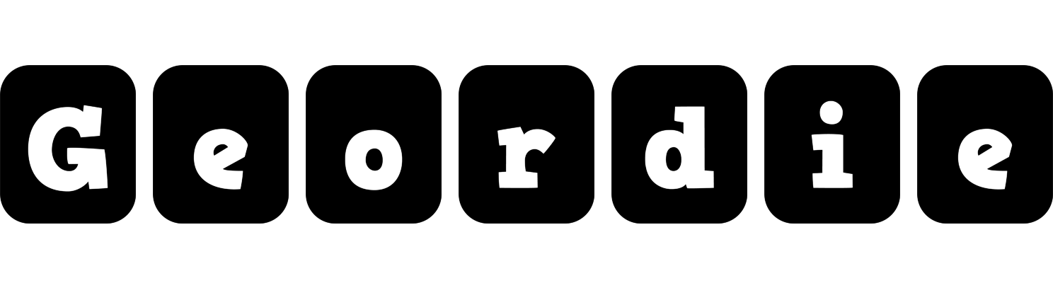 Geordie box logo