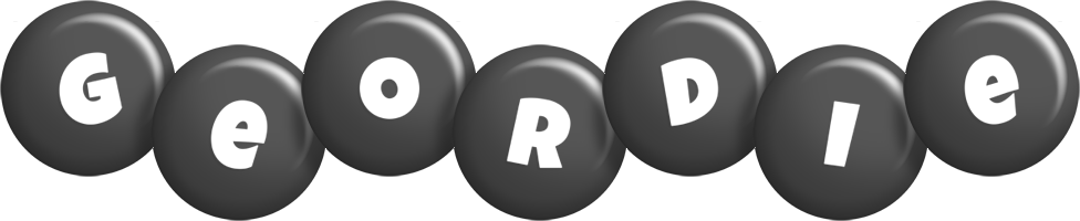 Geordie candy-black logo