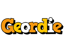 Geordie cartoon logo