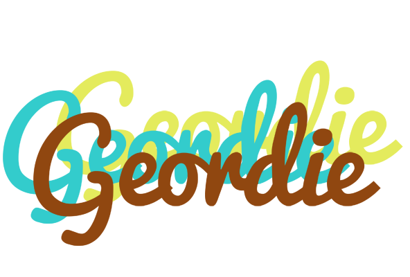 Geordie cupcake logo