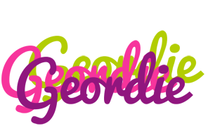 Geordie flowers logo