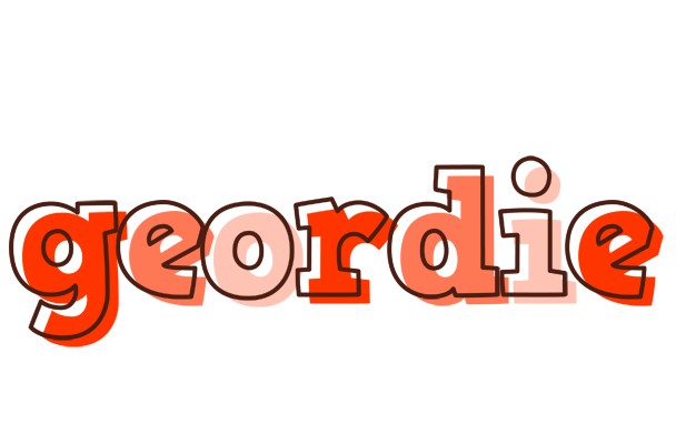 Geordie paint logo