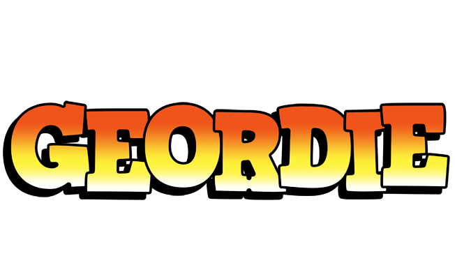 Geordie sunset logo