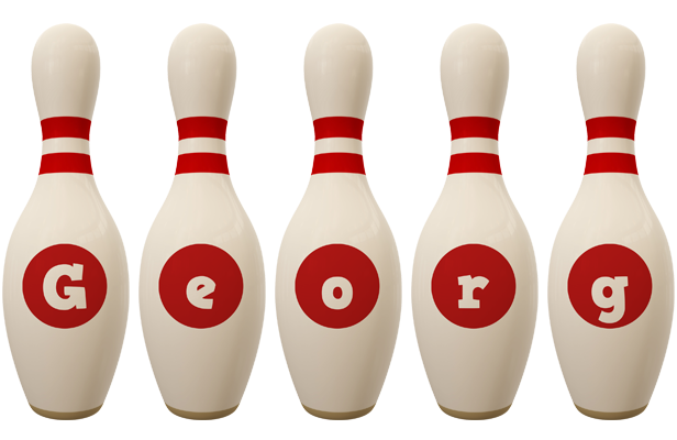 Georg bowling-pin logo