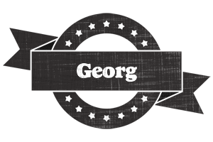 Georg grunge logo