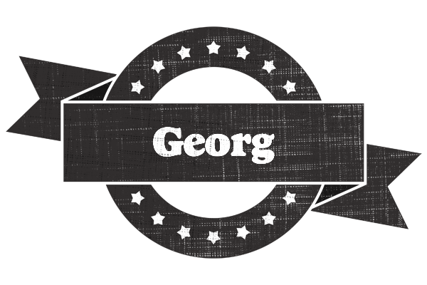 Georg grunge logo