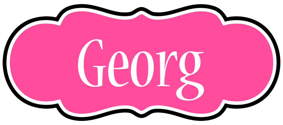 Georg invitation logo