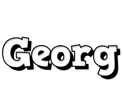 Georg snowing logo