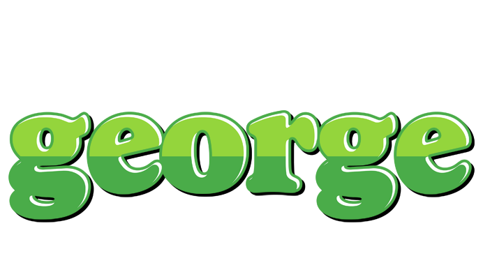 George apple logo